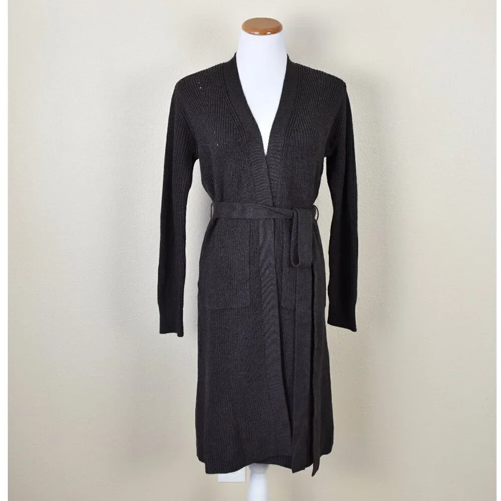 Athleta Scenic Wrap Cardigan Sweater Brown - XS - Picture 1 of 10